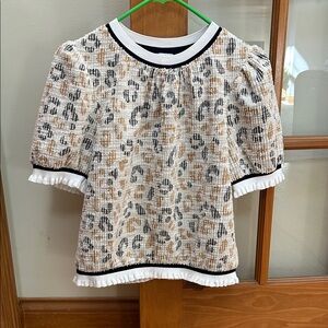 Stylish Women's Leopard Print Top